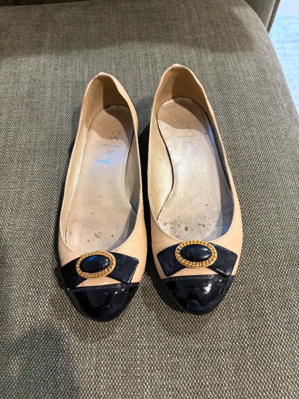 French Sole FS/NY Two Tone ballet Flat